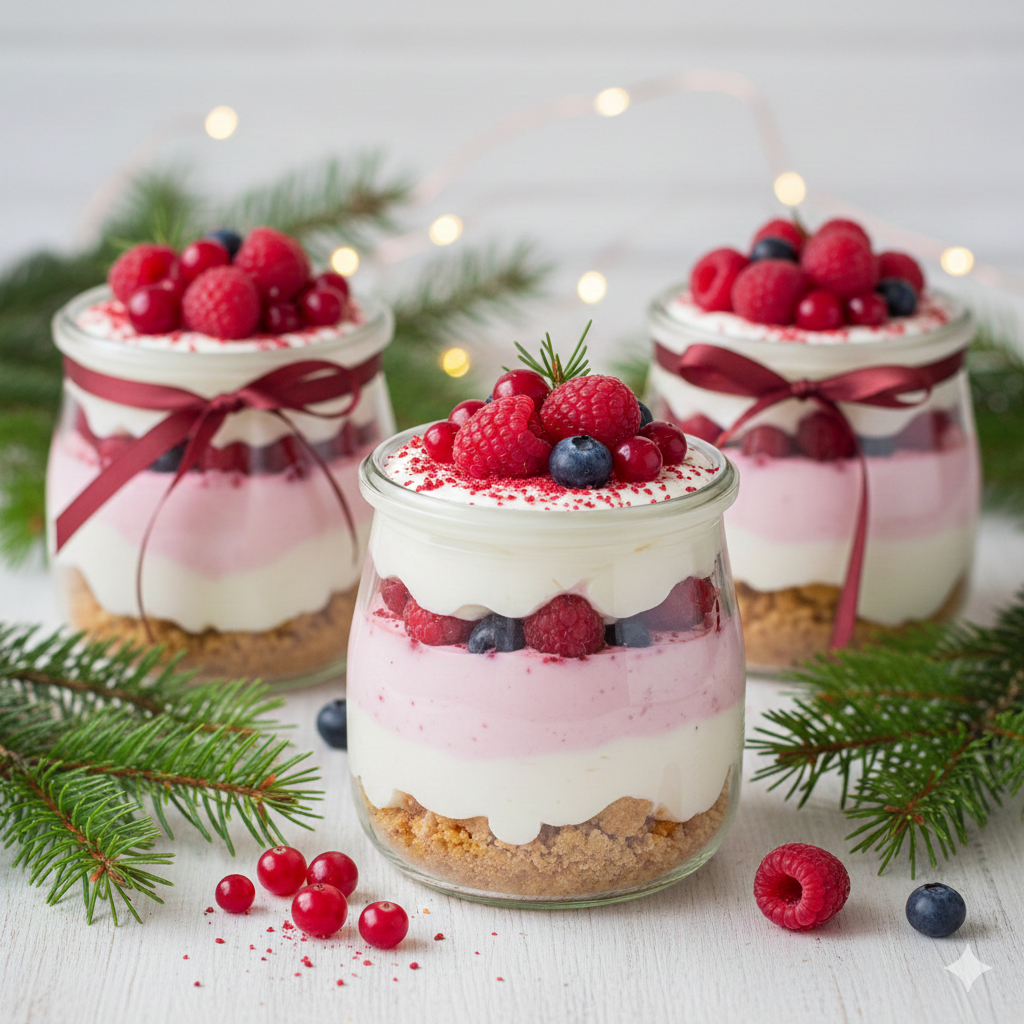 Cheesecake Navideño