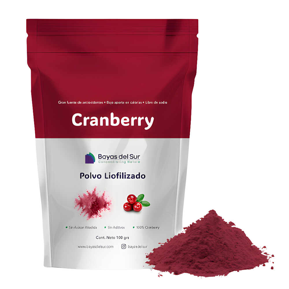 POLVO LIOFILIZADO CRANBERRY CONVENCIONAL